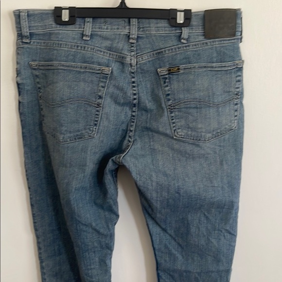 Lee Blue Relaxed Fit Jeans Classic Denim - Picture 8 of 12